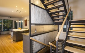 Kitchen and Stairway